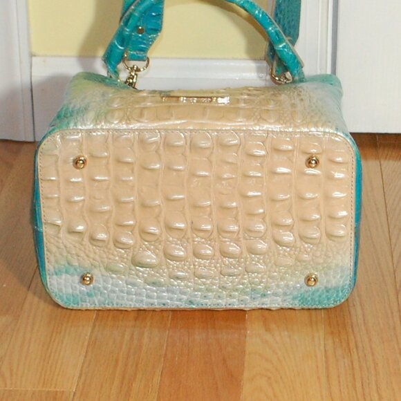 NWT BRAHMIN Amelia Ocean Ombre Melbourne - Picture 4 of 5